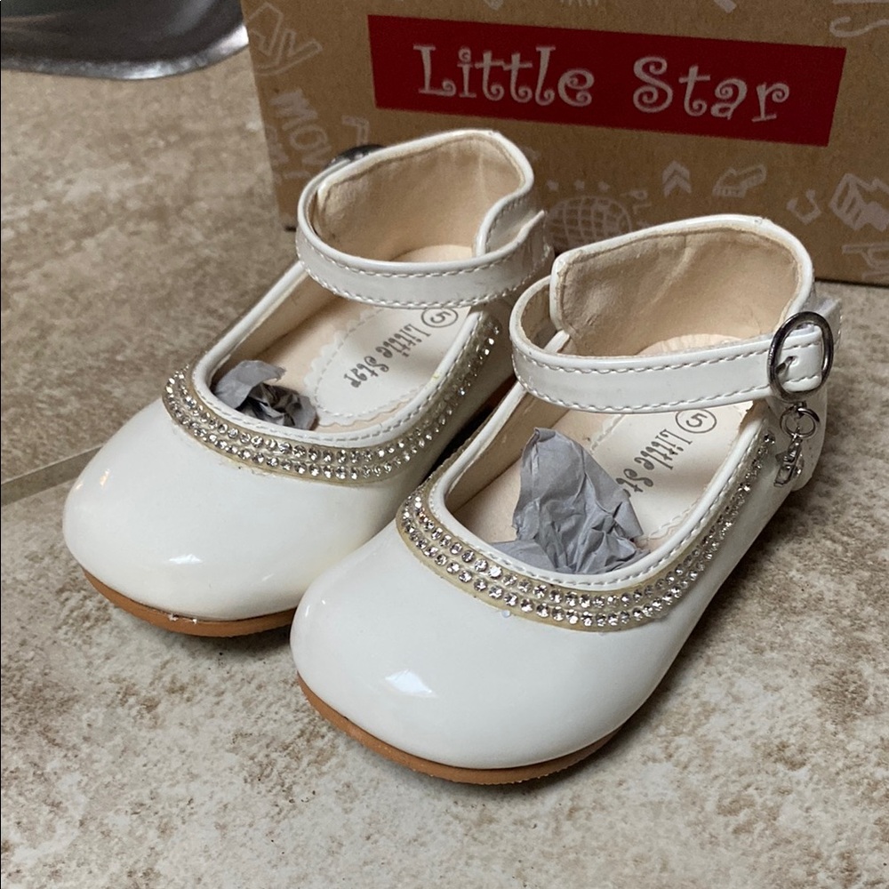 Little stars  Baby Shoes size 5
